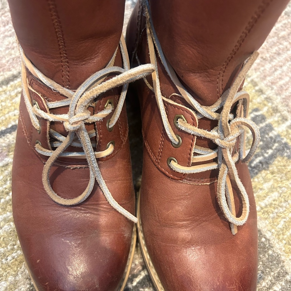 🥾Timberland Brown Lace Up Women's Boots - Picture 4 of 5
